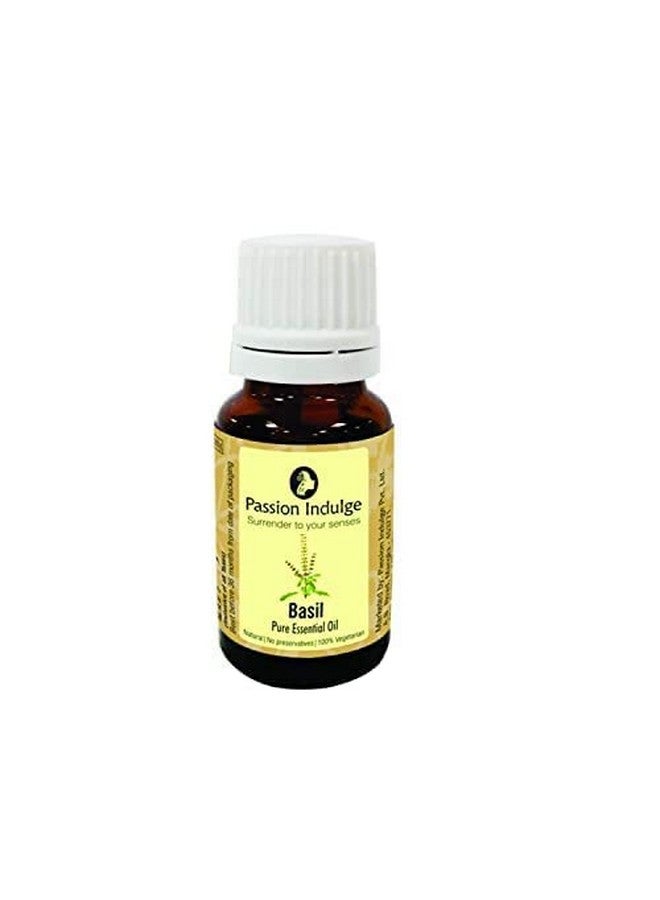 Passion Indulge Natural Tulsi (Basil) Essential Oil 100% Natural | Vegan |100% Pure| 10ml - Image 2