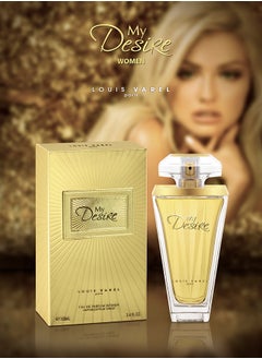 LOUIS VAREL Louis Varel, My Desire EDP 100ml Perfume  - Image 2
