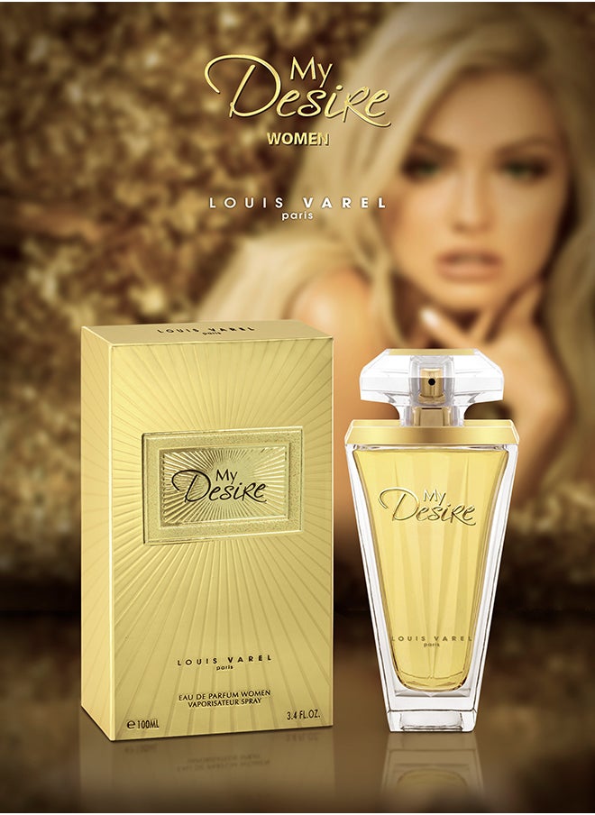 LOUIS VAREL - Louis Varel, My Desire EDP 100ml Perfume - Image 1