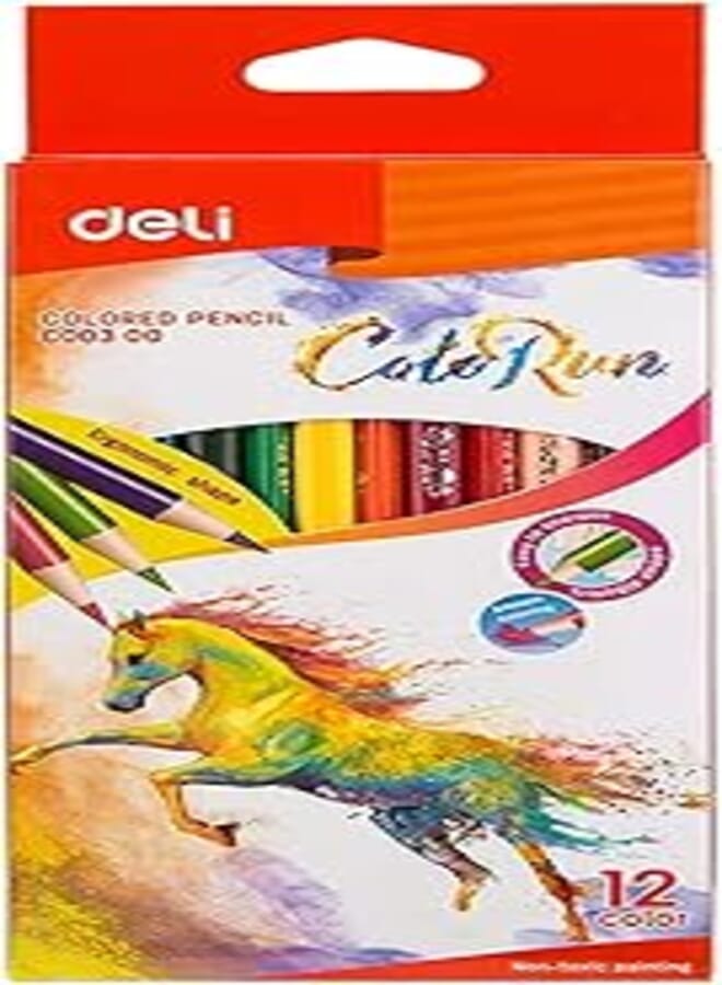 Deli ec00300 colored pencil lead for smooth coloring
