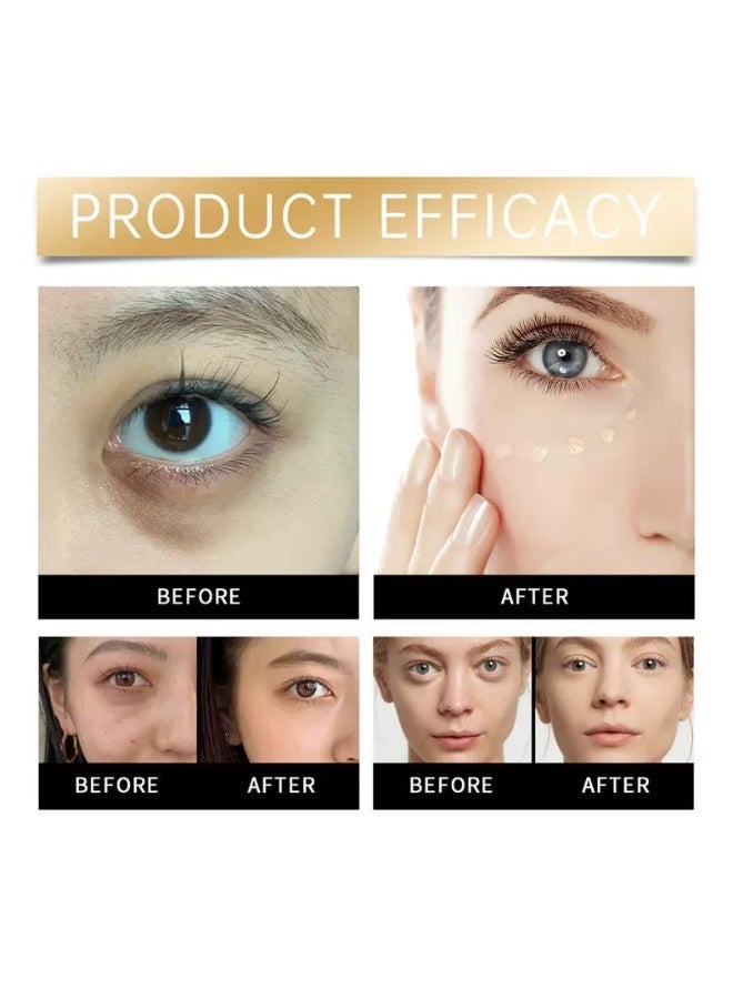 لومينوس تصحيح العين SPF 41 -مخفي للدوائر المظلمة، الخطوط الجميلة و مقاومة الانتفاخ كريم العين ترطيبي مع تريميلا مستخرج و سيراميد درجة رقيقة لحساسية البشرة رقيقة التغطية الطبيعية طويلة الأمد علاج مكافحة الشيخوخة للعيون - Image 5