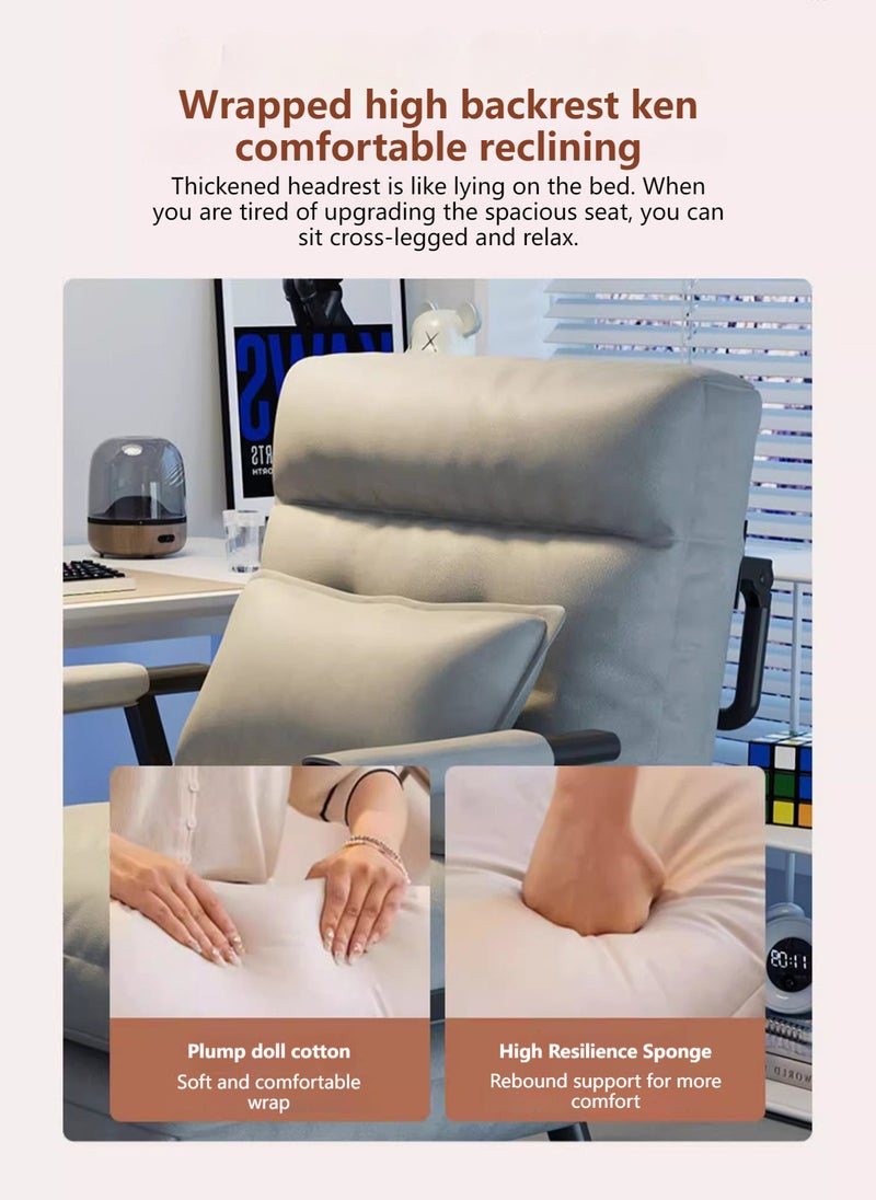 Sharpdo Folding Single Bed Recliner, Suitable for Living Room/Bedroom/Office/Outdoor Camping 65*65*97CM  - Image 2