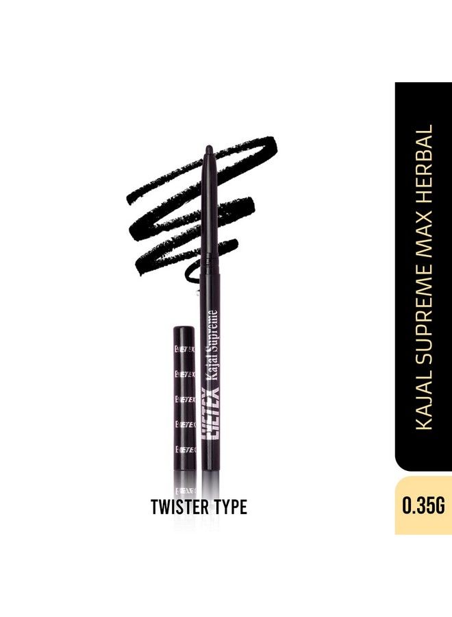 Eyetex Combo Pack: Kajal Supreme Max Herbal 0.35G + Dazller Mascara 4.1G - Image 3