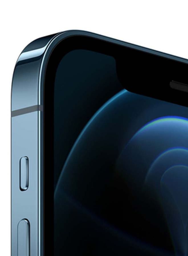 ابل  هاتف iPhone 12 Pro مزود ببرنامج Facetime وسعة 128 جيجابايت باللون الأزرق الهادئ وتقنية 5G - إصدار عالمي - Image 4