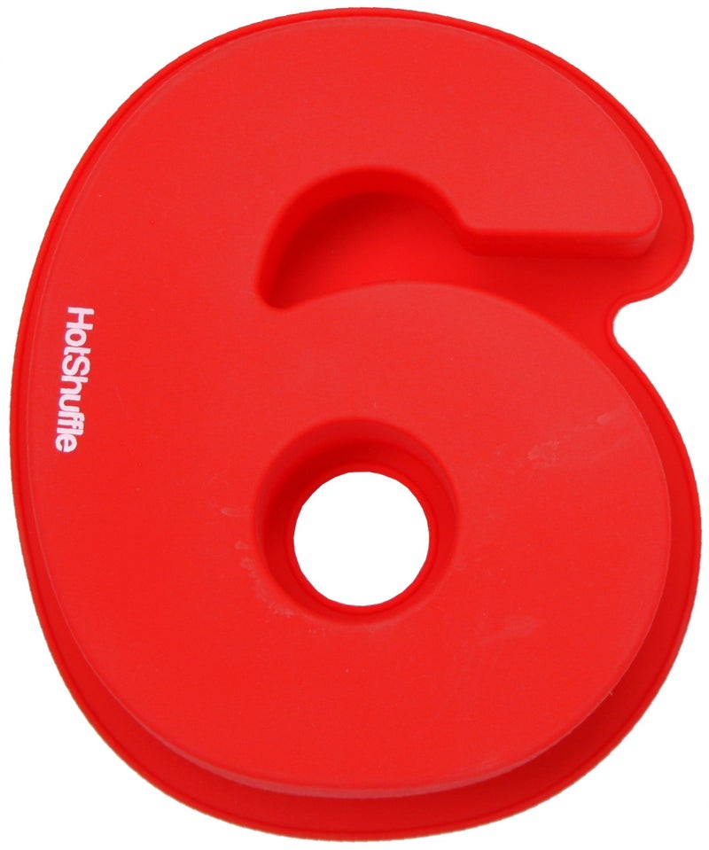 HotShuffle Large Silicone Number Cake Mould Baking Birthday Anniversary 0 1 2 3 4 5 6 7 8 9