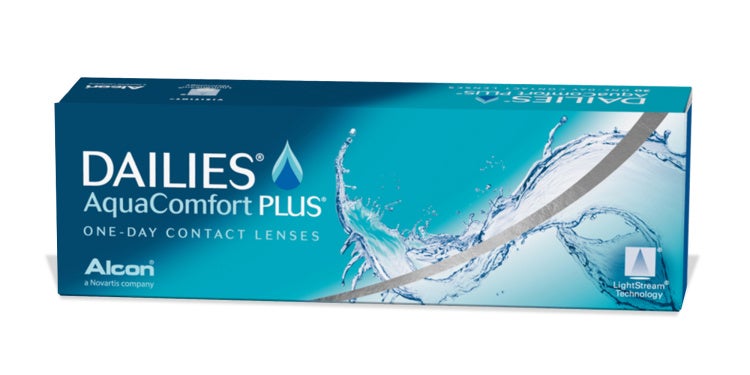Unisex Dailies Aqua Comfort Plus - Pack of 30 Contact Lenses