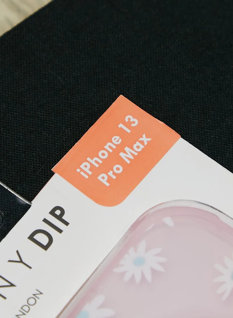 Skinnydip London Pink Recycled Royal Daisy Shock IPhone 13 Pro Max Case