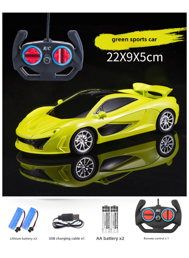 null - Special For Children Remote Control Car Super Running Luxury Car Super Racing Super Sports Car Four-wheel Drive Toy Car Model-Color:Lithium Battery Special Edition-Proportion:Battery Version With 5 Power Saving - Image 1