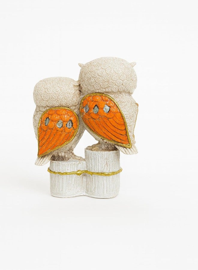 AABCO Beautiful Owl Showpiece for Home & Office Decor | Owl Statue, Decorative Showpiece for Home & Office | Gift Item for Housewarming (Siiting Top Owl) - Image 3