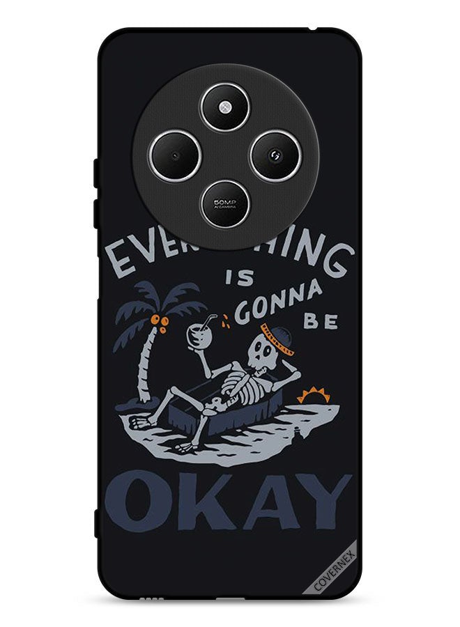 Covernex Xiaomi Redmi 14C 4G Protective Case Cover Everything Is Gonna Be Ok - Image 1
