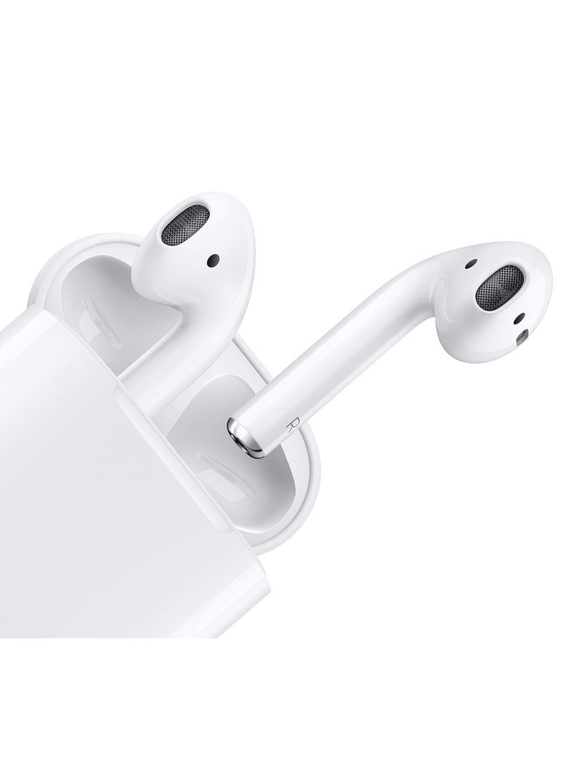 REBENUO True Wireless Bluetooth Earpods Headset with Wireless Charging (White, Version 5.0) - 80 Hours Standby, 400mAh Charging Box - Image 3