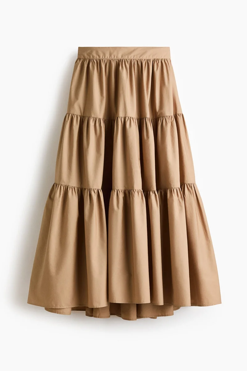 H&M Tiered maxi skirt