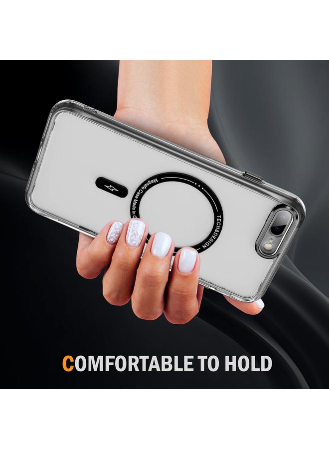 erorex Case For iPhone 7 Plus / 8 Plus Airbag Magsafe PC Hybrid TPU Phone Case - Image 3