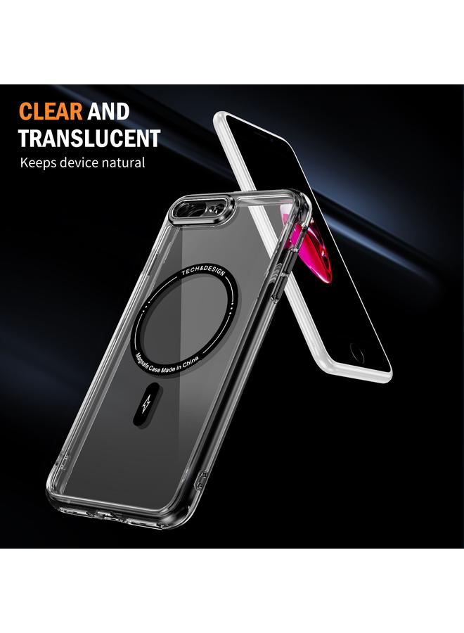 erorex Case For iPhone 7 Plus / 8 Plus Airbag Magsafe PC Hybrid TPU Phone Case - Image 4