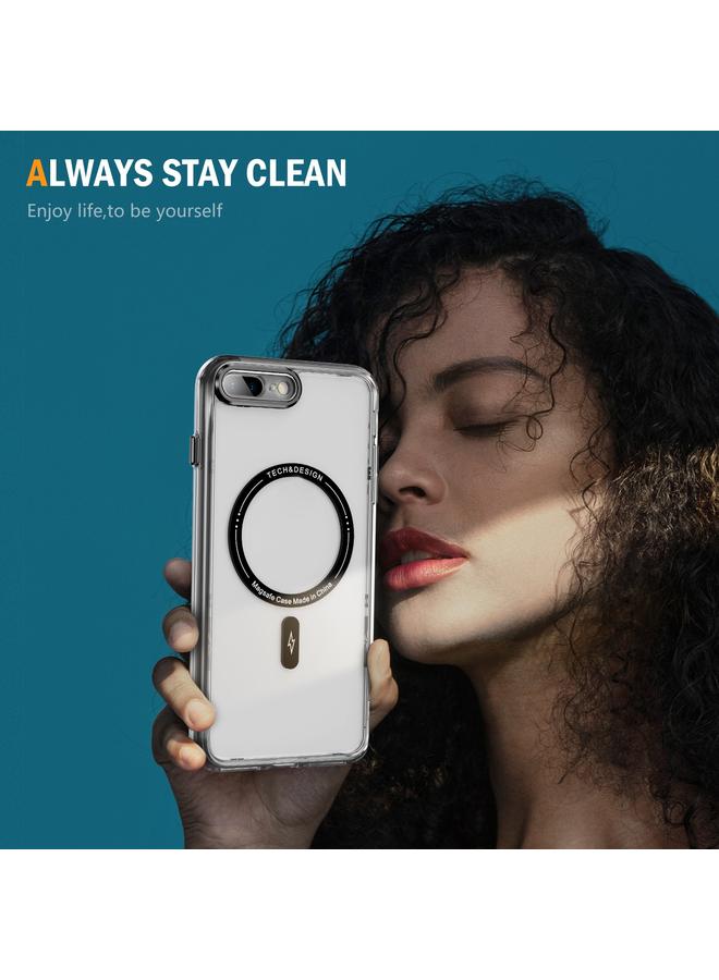 erorex Case For iPhone 7 Plus / 8 Plus Airbag Magsafe PC Hybrid TPU Phone Case - Image 2