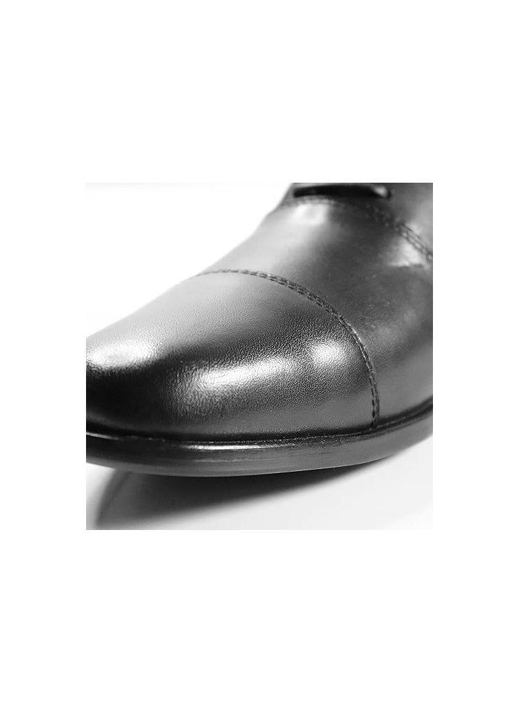 Mont Hawk - Men's Genuine Leather Milano Cap Toe Shoes - Image 1