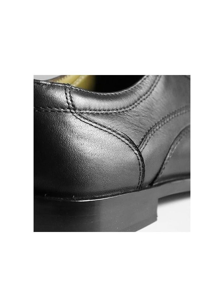 Mont Hawk - Men's Genuine Leather Milano Cap Toe Shoes - Image 1