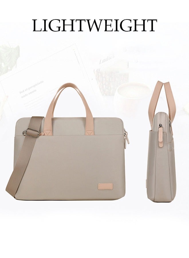 DUNISO 15.6 Inch Laptop Bag with Multi Compartment Lightweight Laptop Hand Bag Crossbody Bag Travel Business Briefcase Water-Resistant Dust-proof Shoulder Messenger Bag for Women Work Office - Image 5