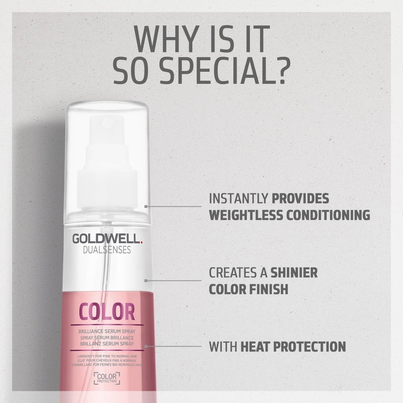Goldwell Dualsenses Color Brilliance Serum Spray 150mL(Packaging may vary) - Image 3