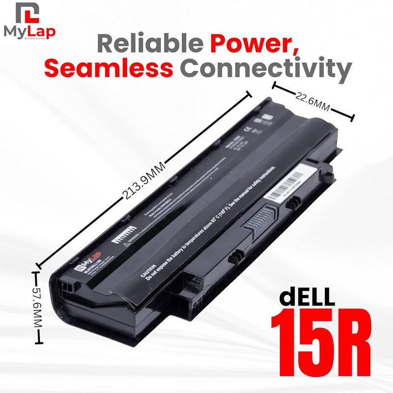 Mylab بطارية لابتوب 15R نوع J1KND متوافقة مع ديل إنسبيرون 13R 14R 15R 17R N4010 N5010 N5050 N7110 N7010R N7010 N7010D فوسرو 1440 1450 1540 1550 3450 3550 3750 - Image 5
