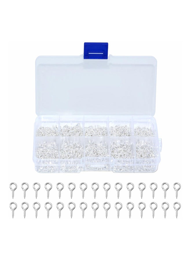 PCS Silver Small Screw Pins, Mini - Image 4