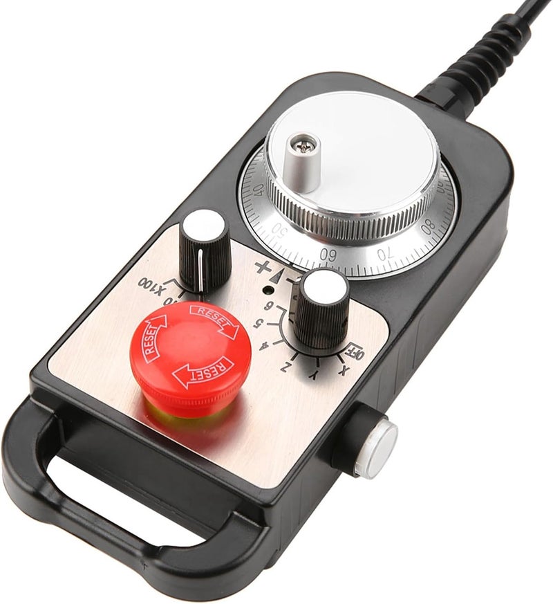 CNC Handwheel, Electronic Handwheel with Compact Design, Ideal for CNC Machine Tools and Printing Machines, Features AntiInterference and Lightweight Structure - Image 1