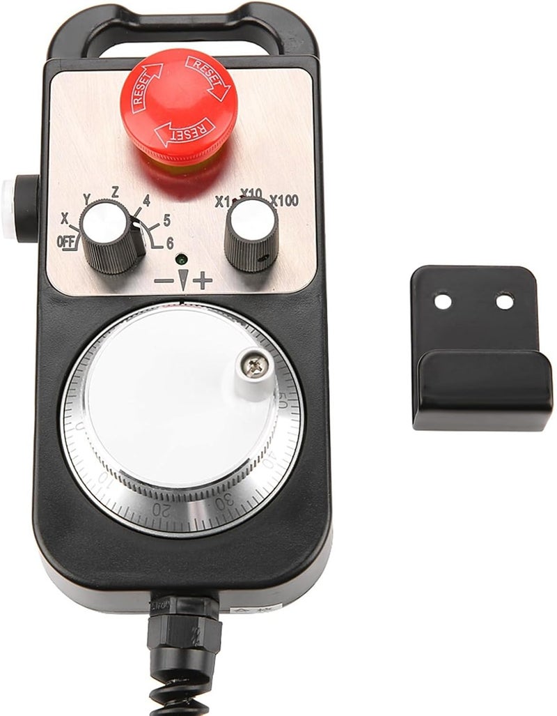 CNC Handwheel, Electronic Handwheel with Compact Design, Ideal for CNC Machine Tools and Printing Machines, Features AntiInterference and Lightweight Structure - Image 4
