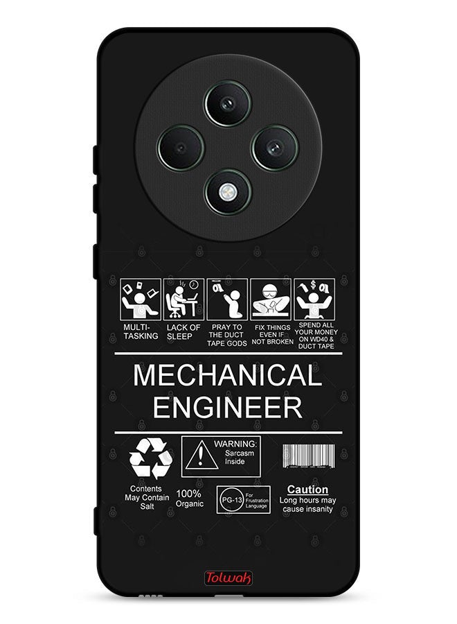 Tolwak Oppo Reno12 F 5G Protective Case Cover Mechanical Engineer Sticker - Image 1