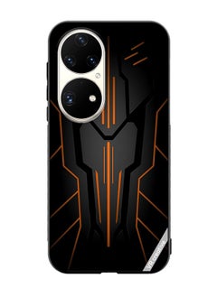 VR CREATIVE غطاء حماية لهاتف هواوي بي 50 برو أسود بتصميم سارك متعدد الألوان  - Image 1