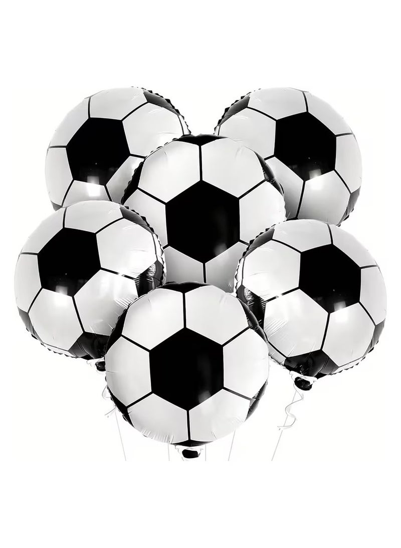 Boxwoods Football Theme Birthday Banner And Balloon Garland Kit for Boys Soccer Party Decorations - Image 3