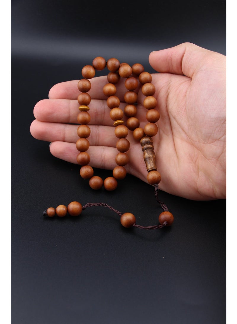 Kamins Collection Sandalwood Tasbih 33/10mm - Image 4
