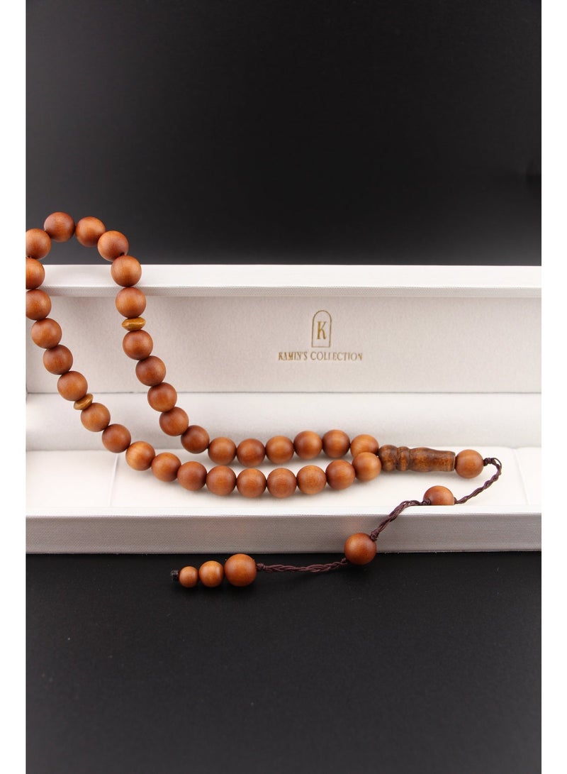 Kamins Collection Sandalwood Tasbih 33/10mm - Image 3