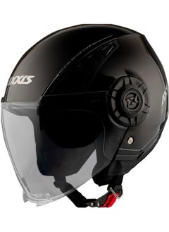 AXXIS AXXIS Motorcycle Helmet Metro S Solid Black Gloss M  - Image 2
