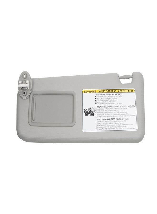 Dasbecan Left Driver Side Sun Visor Compatible with 2013-2018 Toyota Rav4 (4th Gen XA40) Sunvisor (Gray) Replace 74320-42595 74320-42595-B0 74320-42595-C0 - Image 1