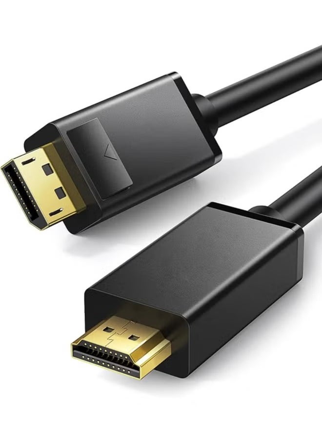 ماركة غير محددة - كابل جديد من منفذ USB C لمنفذ HDMI للأجهزة بمنفذ ثاندربولت 3 وHDMI وجودة 4K وتردد 60 هرتز بدقة فائقة الوضوح بغلاف من الألومنيوم متوافق مع أجهزة ماك بوك برو M2 إصدار 2022 - Image 1