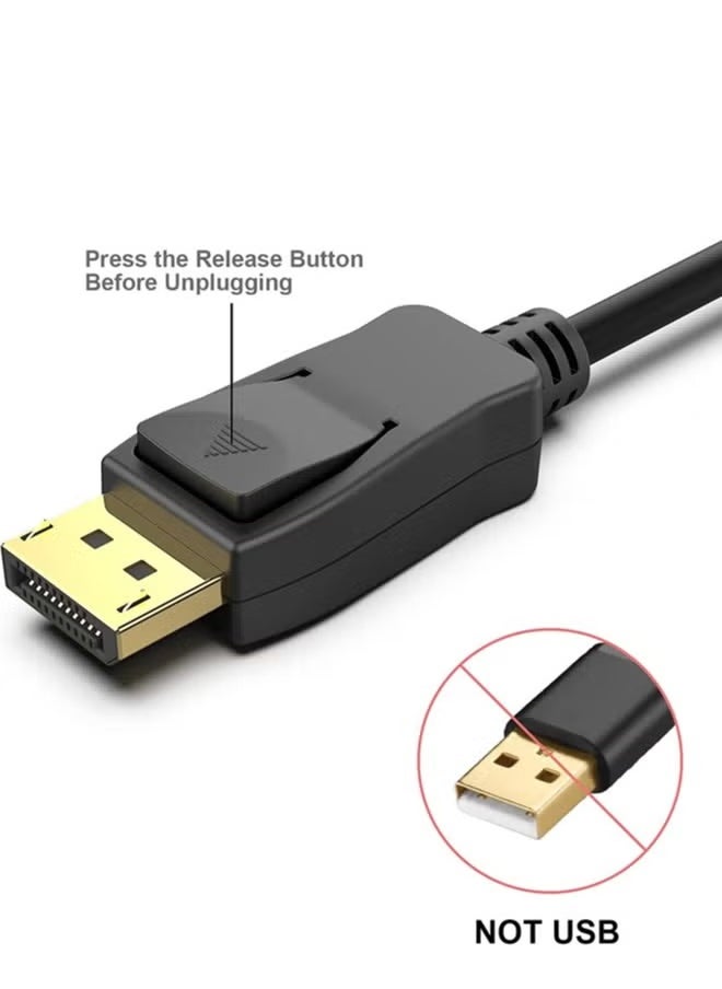 ماركة غير محددة - كابل جديد من منفذ USB C لمنفذ HDMI للأجهزة بمنفذ ثاندربولت 3 وHDMI وجودة 4K وتردد 60 هرتز بدقة فائقة الوضوح بغلاف من الألومنيوم متوافق مع أجهزة ماك بوك برو M2 إصدار 2022 - Image 1