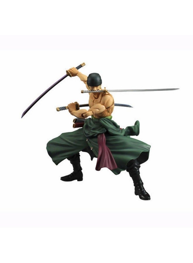 General One Piece Movable Sauron Doll Model Tabletop Ornament Three Knife Stream Sauron Model Toys Decoration Collection Gifts  - Image 3