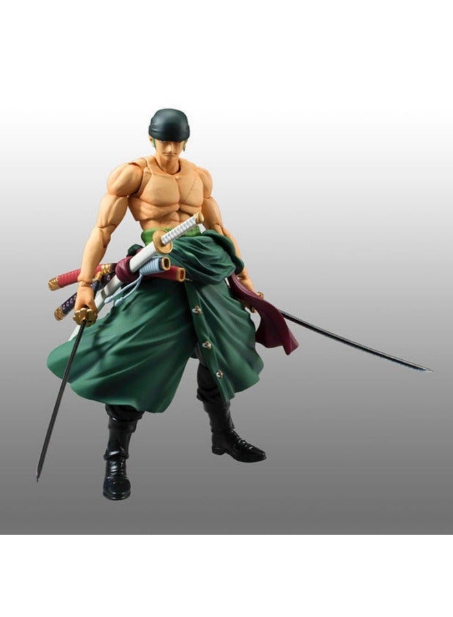 General One Piece Movable Sauron Doll Model Tabletop Ornament Three Knife Stream Sauron Model Toys Decoration Collection Gifts  - Image 4