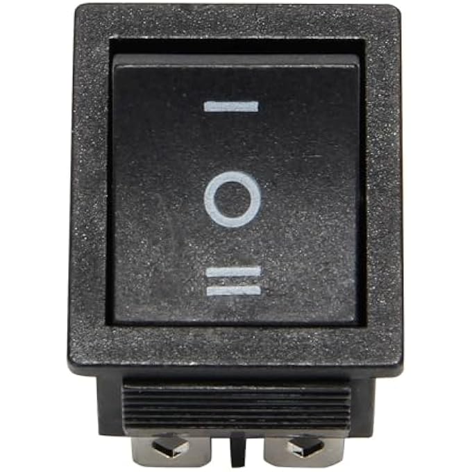 Biella 6 Pins 3 Position Black Rocker Type On Off On 15A 250V Ac20A 125V Ac Car Auto Black Boat Rocker Toggle Switch 1Pcs - Image 3