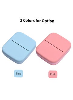Thoraya X1 Portable Mini Pocket Printer 80mm BT Wireless Thermal Photo Printer 300dpi Picture Memo Notes Lists Journal Receipt Paper Printer Sticker Inkless Printing Compatible with Android iOS for Home Office School Travel  - Image 5