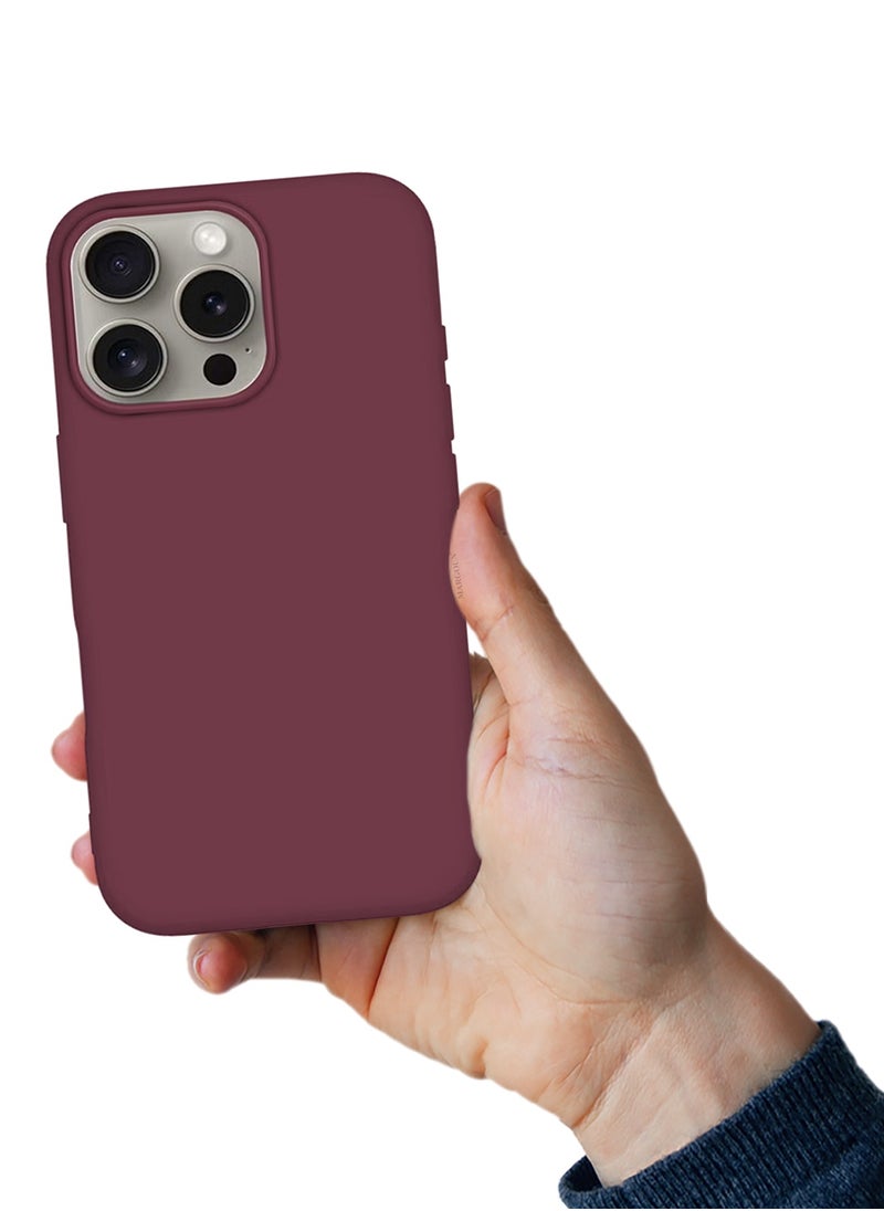 CATANES (for iPhone 16 Pro) Case, Slim Silicone Case, Full Covered Anti Scratch Shockproof Protective Cover  - Image 4
