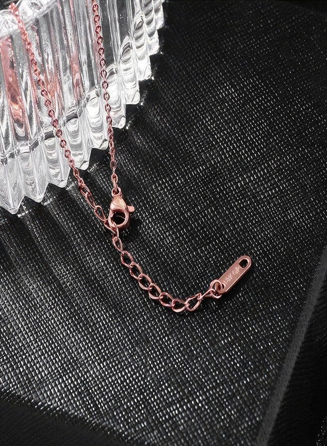 Thrillz Valentine Gift For Girlfriend Anklet For Women Rose Gold Plated Heart Anklet For Women Girls With Golden Flower Love Gifts Jewellery - Image 5