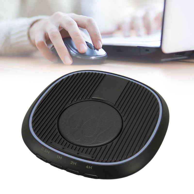 Undetectable Mouse Mover: Black Slim Quiet USB C Device - Software Free Adjustable Timer LED Indicator Mouse Jiggler for Working from Home, PC and Laptop Active Use - Image 5