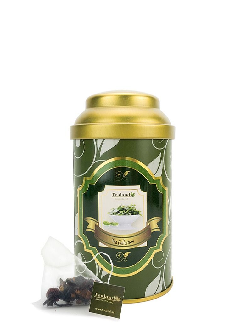 Tealand Pyramid Strawberry Kiwi Special Strong Malty Loose Leaf Breakfast Invigorating Aroma 15pcs  - Image 1