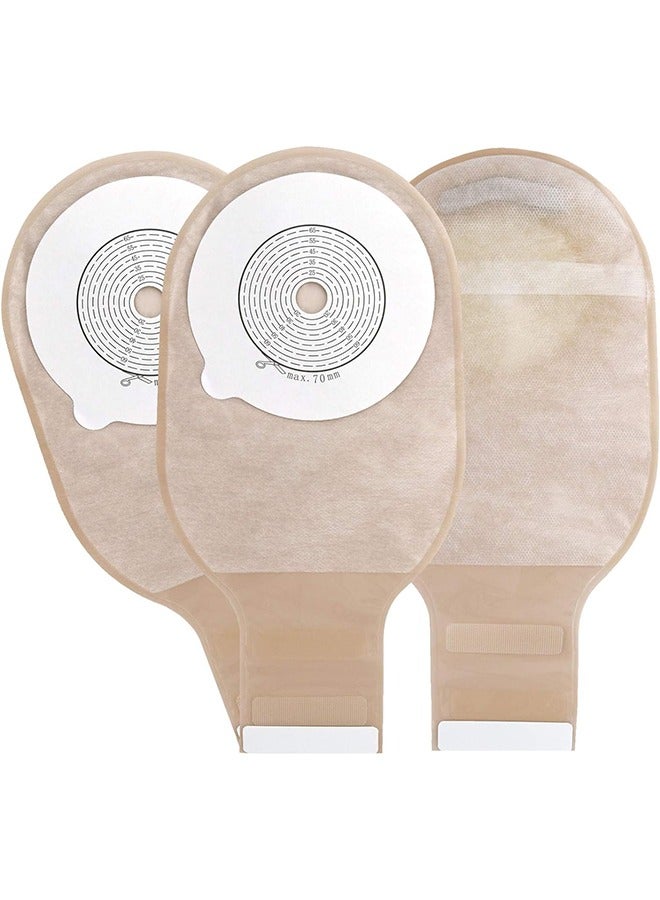 Generic One Piece Ostomy Colostomy Bags, Ostomy Supplies, Drainable Ostomy Pouch for Ileostomy Stoma Care,20-70mm,20pcs  - Image 1