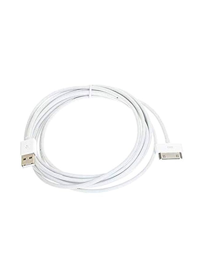 نيبمينينت كابل شحن ومزامنة البيانات من منفذ USB 2.0 إلى بعدد 30 سناً أبيض - Image 1