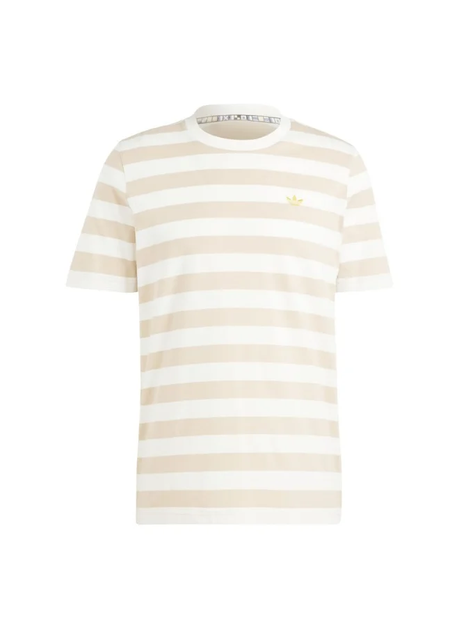 Adidas adidas STRIPED TEE White Originals Men T-SHIRTS