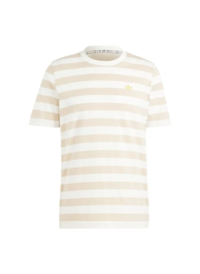 Adidas adidas STRIPED TEE White Originals Men T-SHIRTS