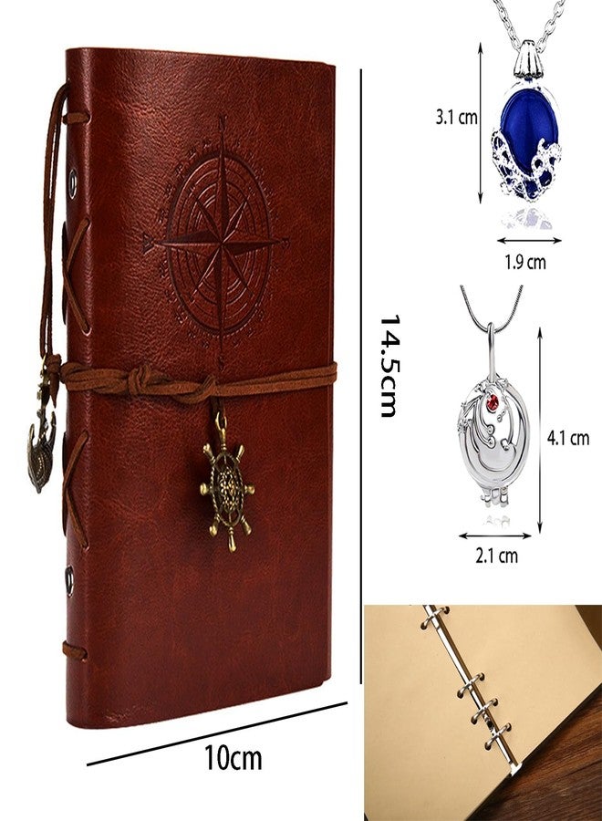 HJYZY Vampire Vervain Necklace Katherine Ring Cosplay costume jewellery accessories Elena Diary for Women Men Fans 4 Pcs - Image 5