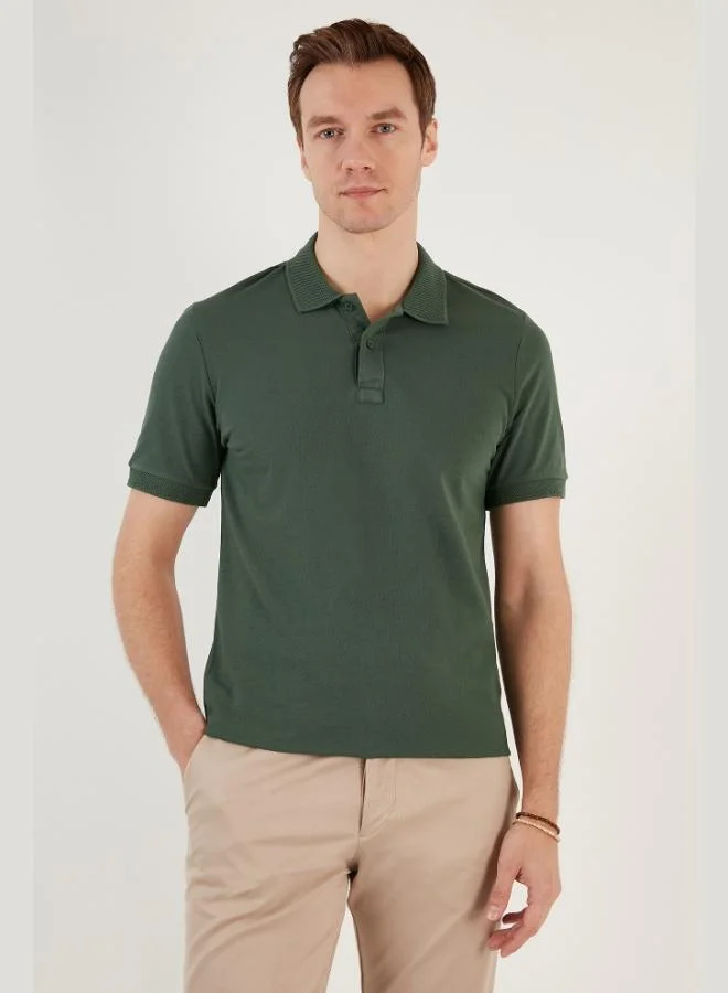 Buratti  Buratti Cotton Regular Fit Buttoned 3-Pack Polo Collar T-Shirt Men's Polo Collar T-Shirt 5902739S3 for Men | Best Price UAE